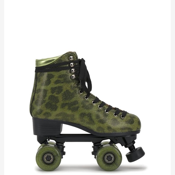 - Rollstar Roller Skate in Green Leopard jessica Simpson new - Picture 5 of 9